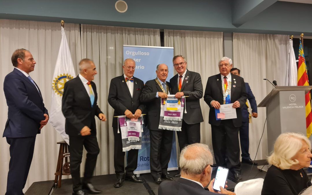 Rotary Club de Sevilla distinguido por sus donaciones durante 2023