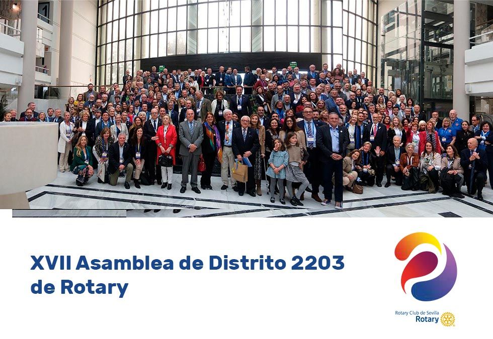 Celebramos la Asamblea Distrital de Rotary en Sevilla