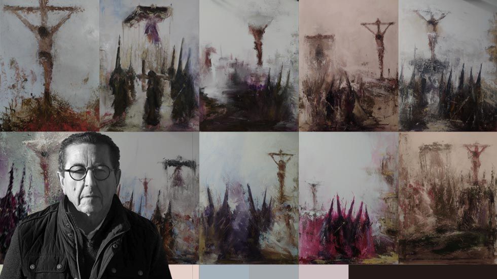 Exposición de pinturas de Horacio González